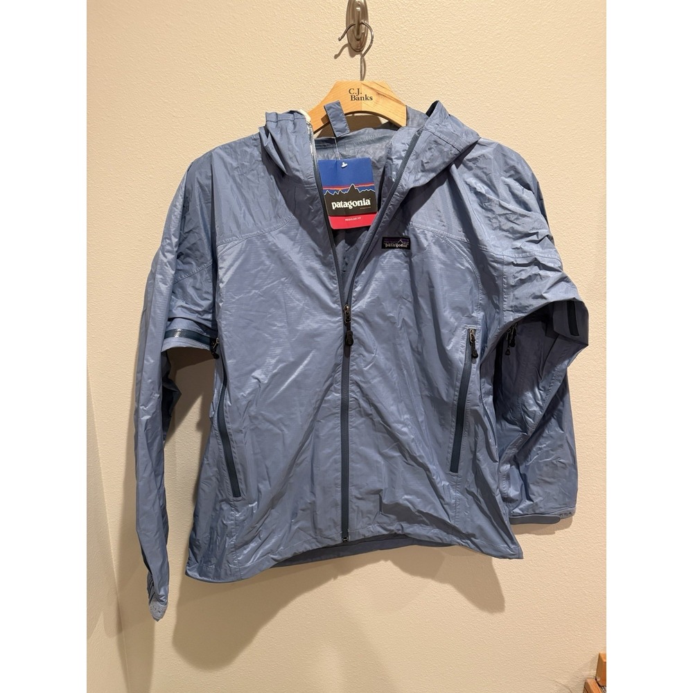 Patagonia Women's Rain Shadow Jacket Blue Large NOS New With Tags